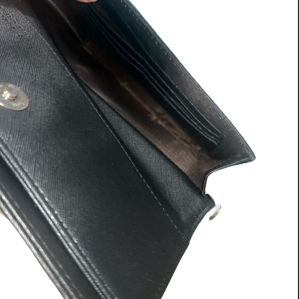 Burberry Black and Gray Checkered Messenger Bag NWOT - Picture 8 of 11